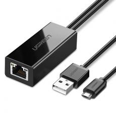 Ugreen - Ugreen network adapter USB 100Mbps 1m Kabel Svart