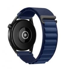 Forcell - Forcell Galaxy Watch 6 Classic (47mm) Armband FS05 - Marinblå