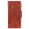 A-One Brand - Sony Xperia 5 IV Plnboksfodral kta Lder Crazy Horse - Brun