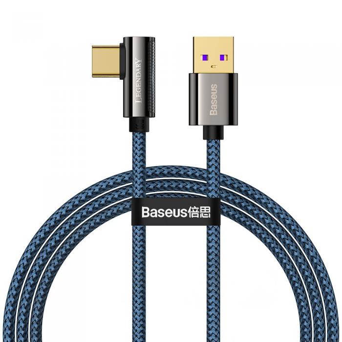 UTGATT5 - Baseus Fast Charging Kabel USB-C 66W 1m - Bl