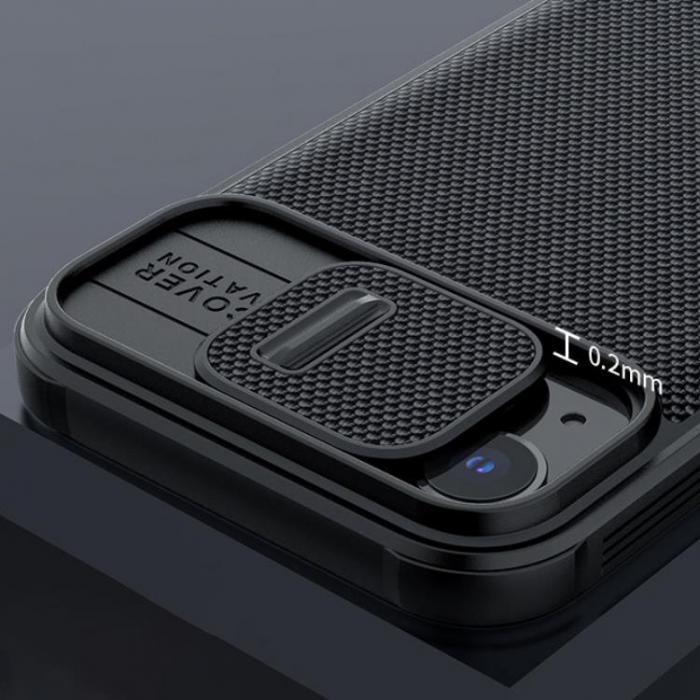 UTGATT5 - Nillkin Texture Pro Magnetic Magsafe Skal iPhone 13 - Svart