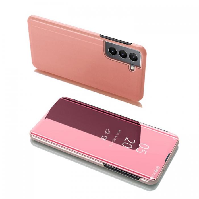 A-One Brand - Galaxy S22 Plus Mobilfodral Clear View - Rosa