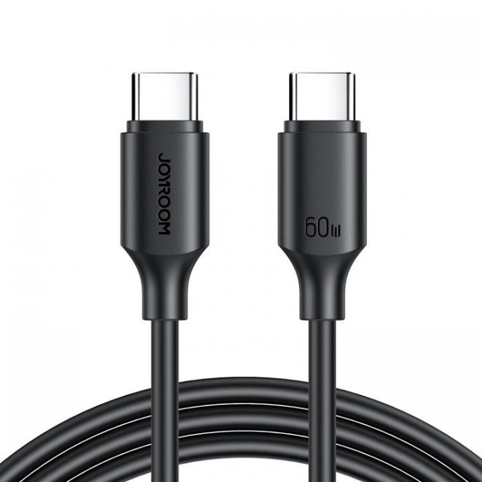 Joyroom - Joyroom USB-C till USB-C Kabel 60W 1m - Svart