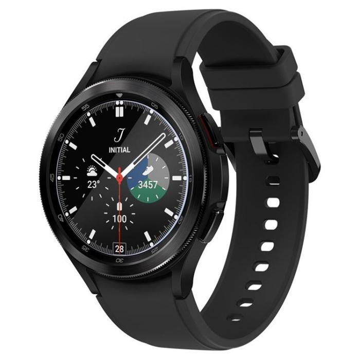 UTGATT1 - Spigen 3-Pack Slim Hrdat glas Galaxy Watch 4 42mm - Transparent