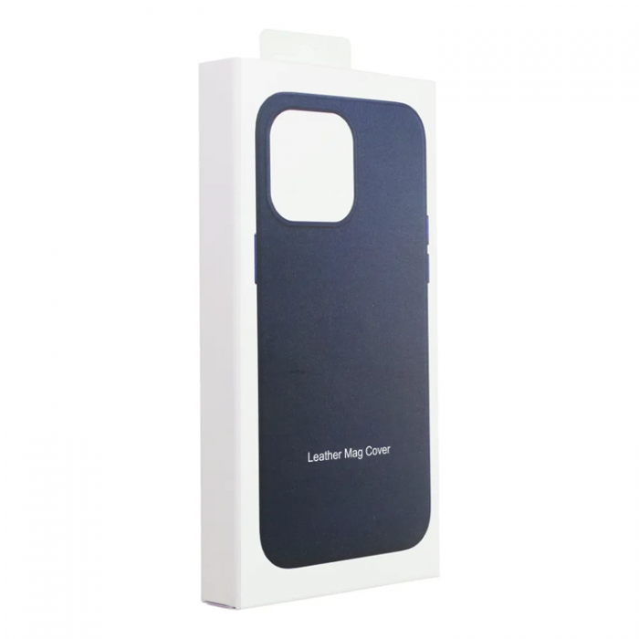A-One Brand - iPhone 15 Pro Mobilskal Magsafe Lder - Bl
