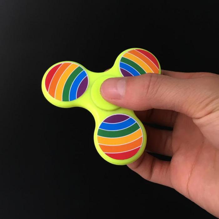 UTGATT5 - Rainbow Fidget Spinner - Grn