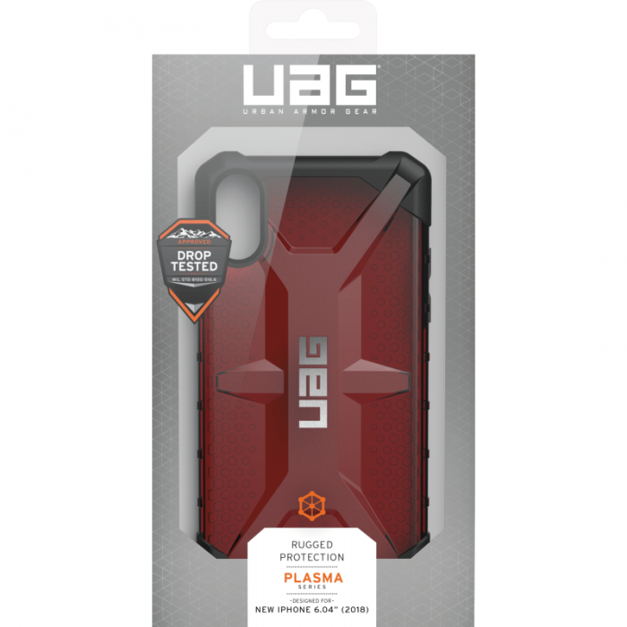 UTGATT4 - UAG Plasma Cover till iPhone XR - Magma