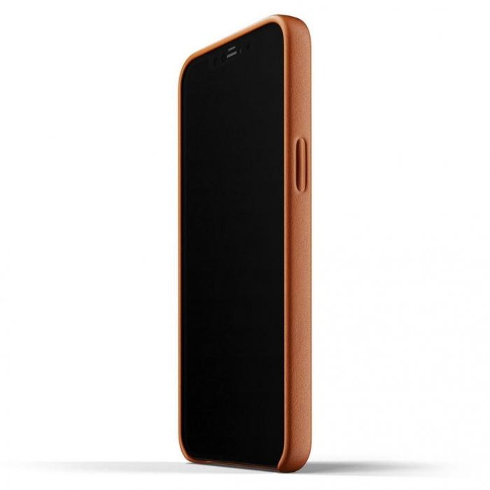 UTGATT5 - Mujjo Full Leather Wallet Case iPhone 12 Pro Max - Tan
