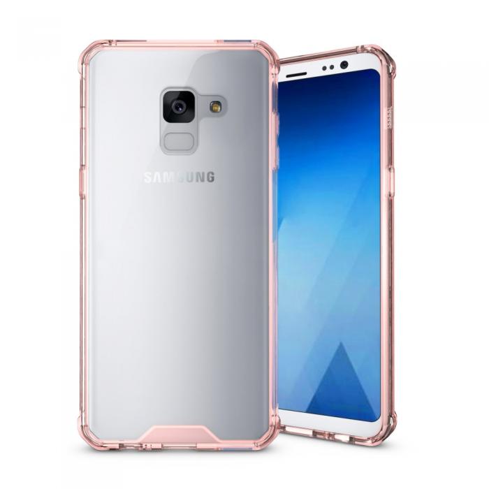 UTGATT4 - Armor Combo Skal till Samsung Galaxy A8 (2018) - Rosa