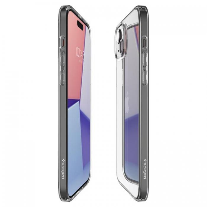 Spigen - Spigen iPhone 15 Mobilskal Airskin Hybrid - Crystal Clear