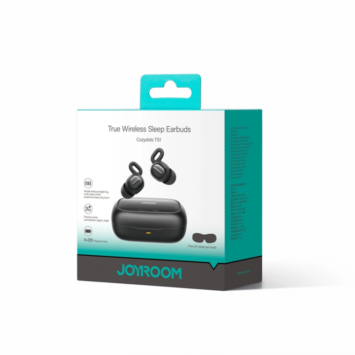 Joyroom - Joyroom TWS Trdlsa Hrlurar Cozydots Series Bluetooth 5.3 - Svart