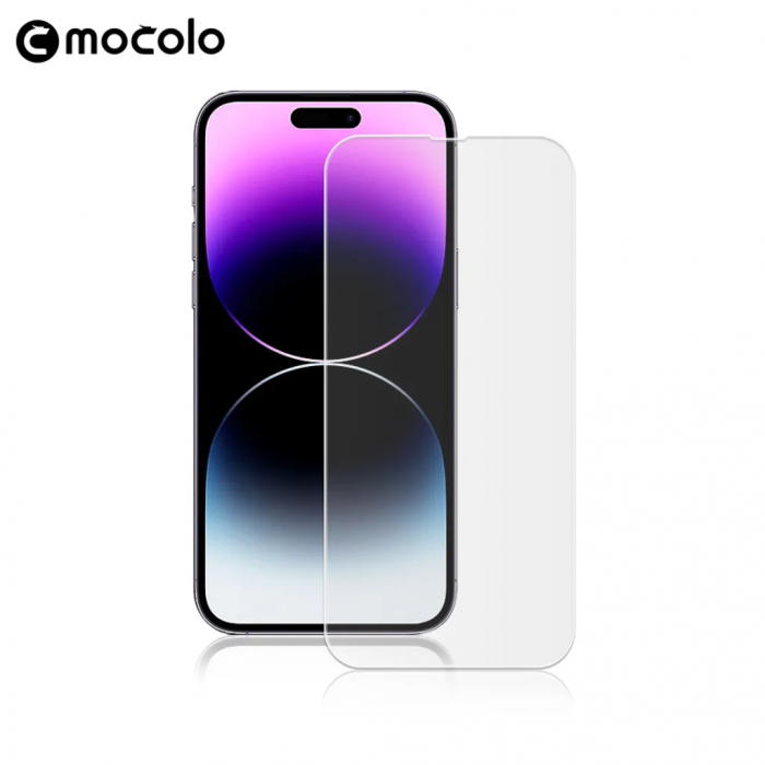 Mocolo - Mocolo iPhone 15 Pro Hrdat Glas Skrmskydd 2.5D