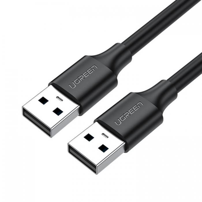 Ugreen - Ugreen USB Till USB 2.0 Kabel 3m - Svart