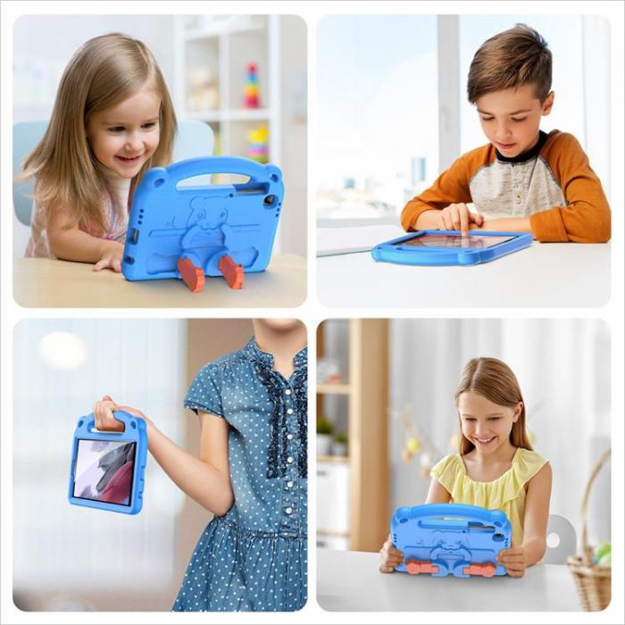UTGATT5 - Dux Ducis Panda Kids Soft Tablet Skal Galaxy Tab A7 Lite - Bl