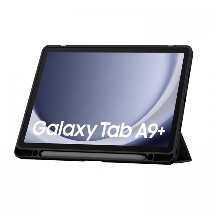 Tech-Protect - Tech-Protect Galaxy Tab A9 Plus Fodral Hybrid - Svart