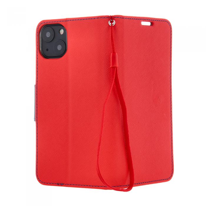 OEM - iPhone 14 Pro Max Skal Smart Fancy Rd-Bl Skyddsfodral