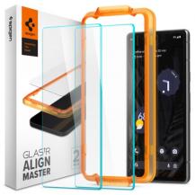 Spigen - [2-PACK] Spigen Google Pixel 7A Skärmskydd i Härdat glas