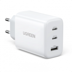 Ugreen - Ugreen Väggladdare 2x USB Typ-C 65W PD3.0, QC3.0/4.0 - Vit