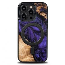 Bewood - Bewood iPhone 13 Pro Max Mobilskal Magsafe Unique Voilet - Svart