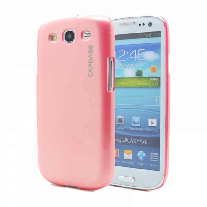Capdase - CAPDASE Skal till Samsung Galaxy S3 i9300 (Rosa) + Skrmskydd