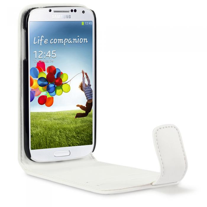 UTGATT4 - Flipfodral till Samsung Galaxy S4 i9500 - Vit