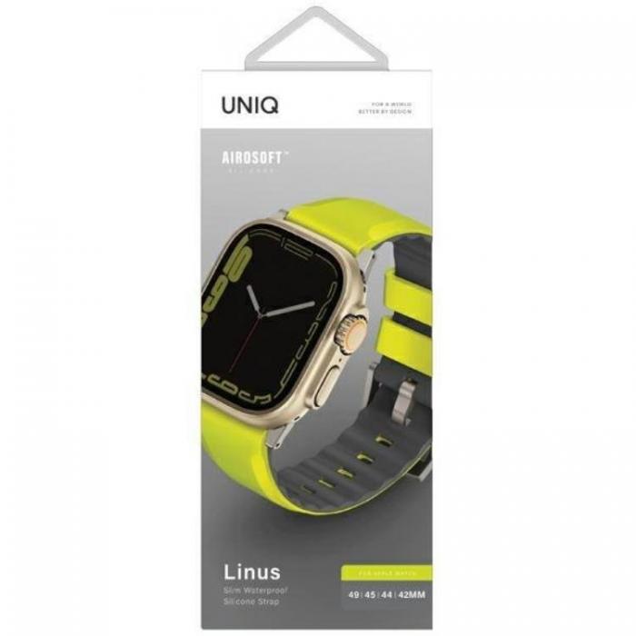 UNIQ - Uniq Apple Watch (45mm) Series 9 Band Linus - Orange