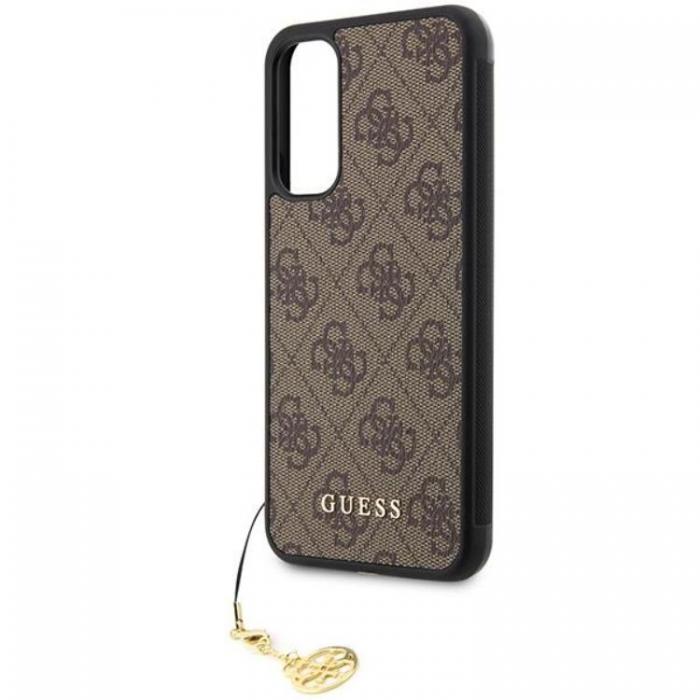 Guess - Guess Galaxy A34 5G Mobilskal 4G Charms Collection - Brun