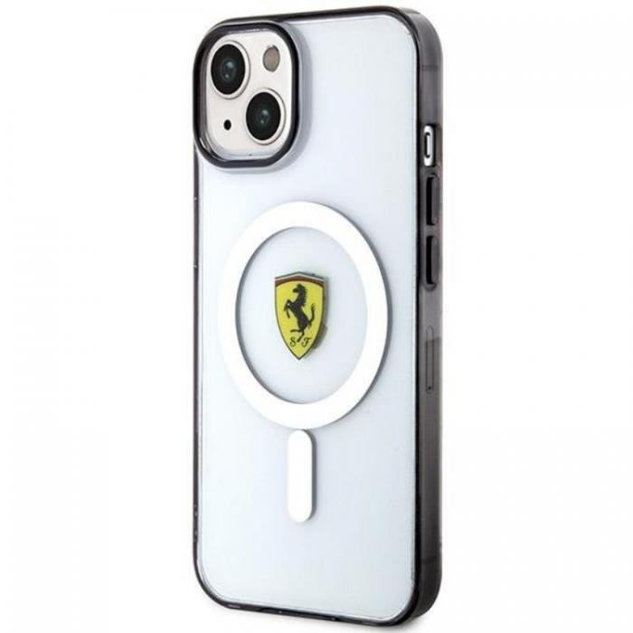 Ferrari - Ferrari iPhone 14 Plus Mobilskal Magsafe Outline - Transparent