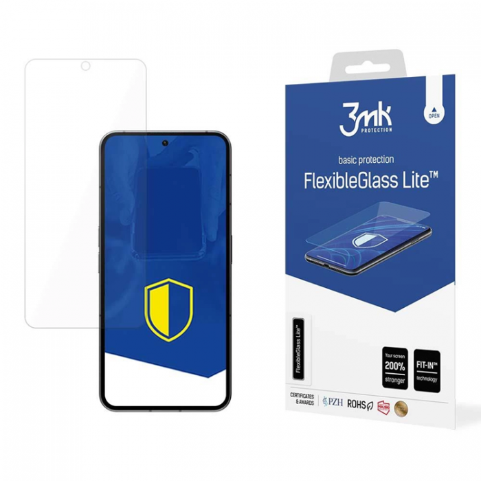 3MK - 3MK Nothing Phone 2 Flexible Lite Skrmskydd - Clear