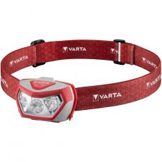 VARTA - Varta Pannlampa Outdoor Sports H20 Pro - Röd