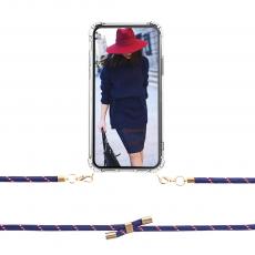 Boom of Sweden - BOOM iPhone 14 Pro Max skal med mobilhalsband - Rope RedBlue