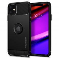 Spigen - Spigen Rugged Armor iPhone 11 Mattsvart