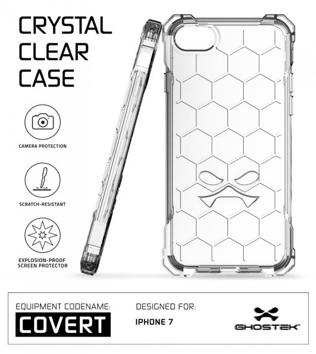 UTGATT5 - Ghostek Covert Skal till Apple iPhone 7/8/SE 2020 - Clear