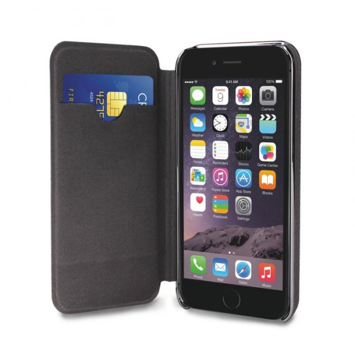 UTGATT5 - Puro Business iPhone 6 / 6S Plnboksfodral i kta lder - Gr