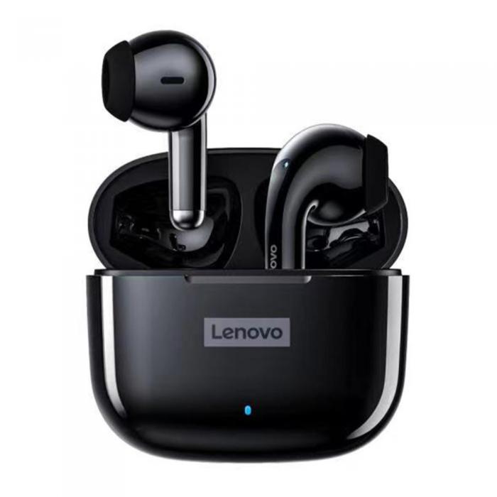 Lenovo - LENOVO Thinkplus LivePods LP40 Pro TWS Bluetooth Trdlsa Hrlurar - Svart