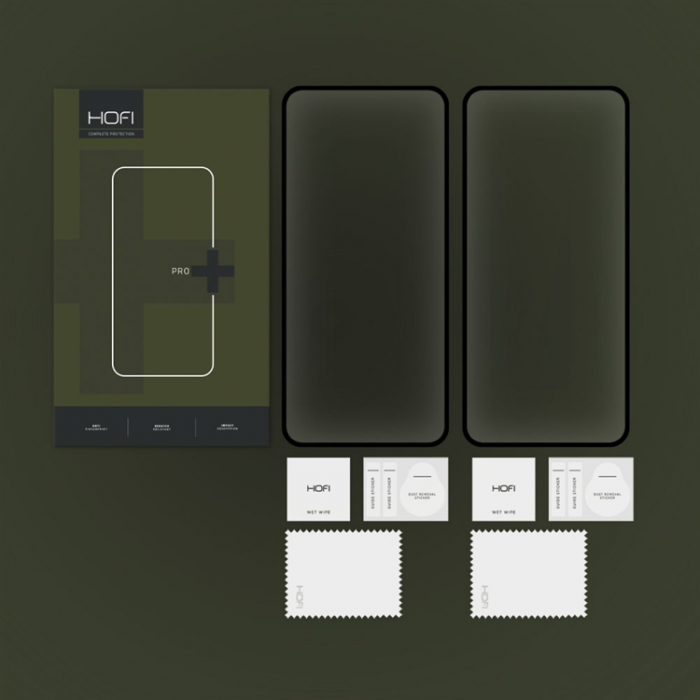 Hofi - [2-Pack] Hofi Nothing Phone 2A Hrdat Glas Skrmskydd Pro Plus - Svart