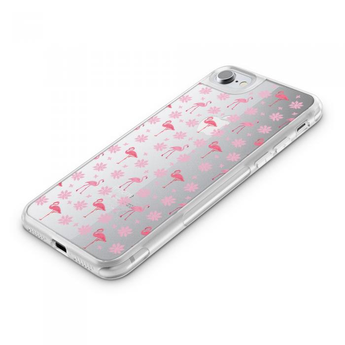 UTGATT5 - Fashion mobilskal till Apple iPhone 8 - Flamingo