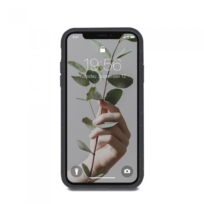 TelForceOne - Bioio iPhone 12/12 Pro Svart Skal - Miljvnligt Hllbart Skydd
