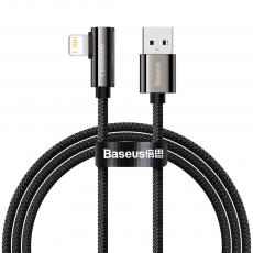 BASEUS - Baseus Mobile Game Kabel Lightning - USB 2,4A 1m - Svart