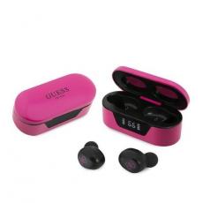 Guess - Guess TWS Bluetooth 5.0 Hörlurar + Dockningsstation - Magenta