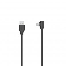 Hama - HAMA Kabel USB-A till USB-C USB 2.0 480 Mbit/s 0.75m - Svart