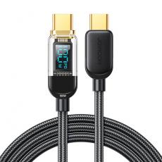 Joyroom - Joyroom Fast USB-C till USB-C 100W Kabel 1.2 m - Svart