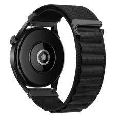 A-One Brand - Galaxy Watch (20mm) Armband Hoco Loop Nylon - Svart