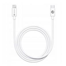 Forcell - Forcell USB-C Till USB-C Kabel PD 20W 1m - Vit