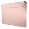 Guess - Guess Datorfodral 16'' Saffiano Triangle Logo - Rosa