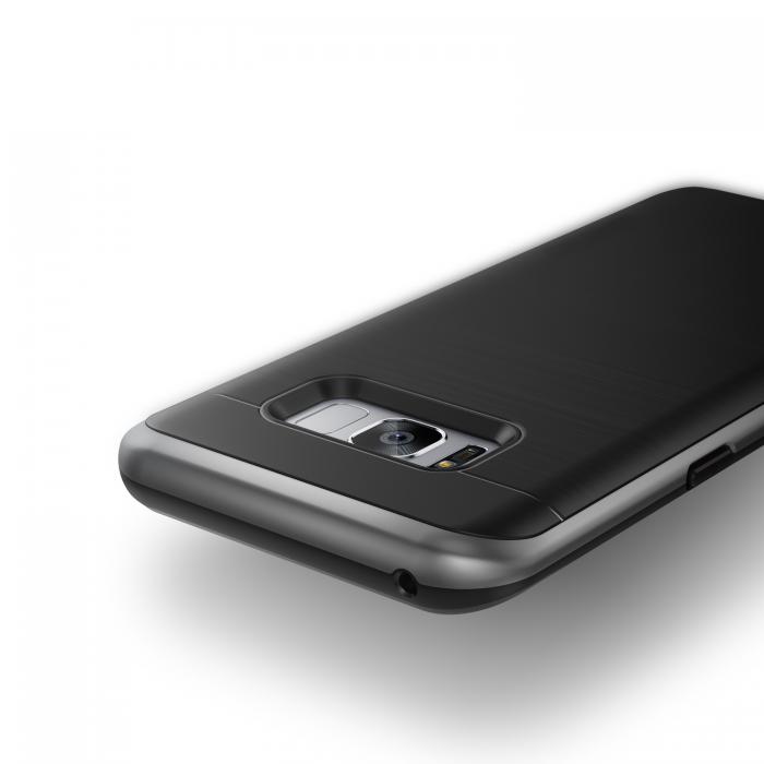 VERUS - Verus High Pro Shield Skal till Samsung Galaxy S8 Plus - Dark Silver