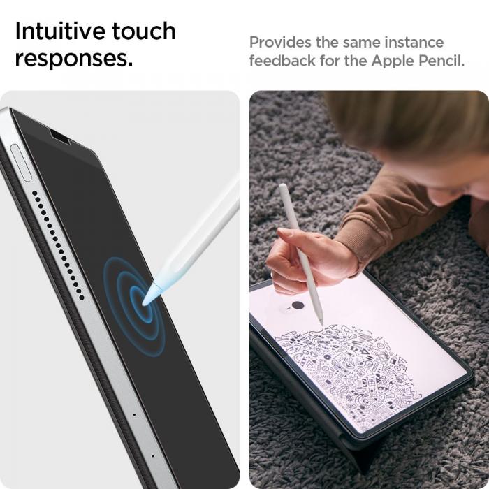 UTGATT5 - Spigen Paper Touch 2-Pack Skrmskydd iPad Air 4 2020, Pro 11 2020/2021