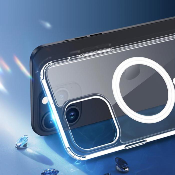 Dux Ducis - Dux Ducis iPhone 15 Pro Max Mobilskal Magsafe Clin - Clear