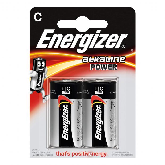 Energizer - ENERGIZER Batteri C/LR14 Alkaline Power 2-pack