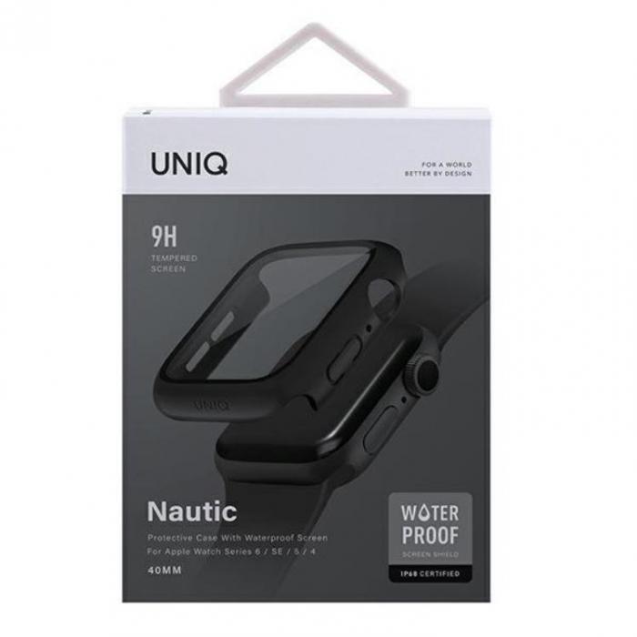 UNIQ - UNIQ Nautic Skal Apple Watch 4 / 5 / 6 / Se 40mm - Svart
